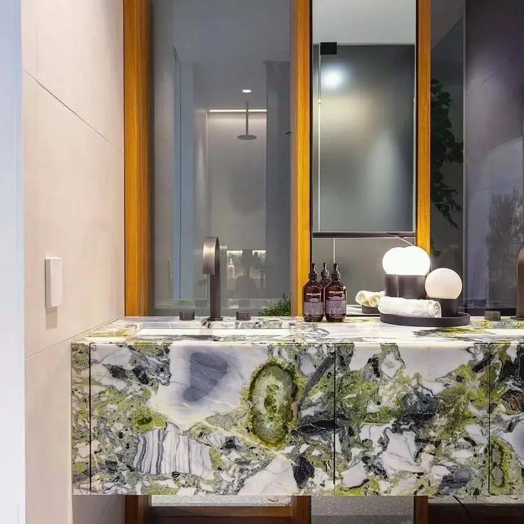 Cold Emerald Marble for Bathroom