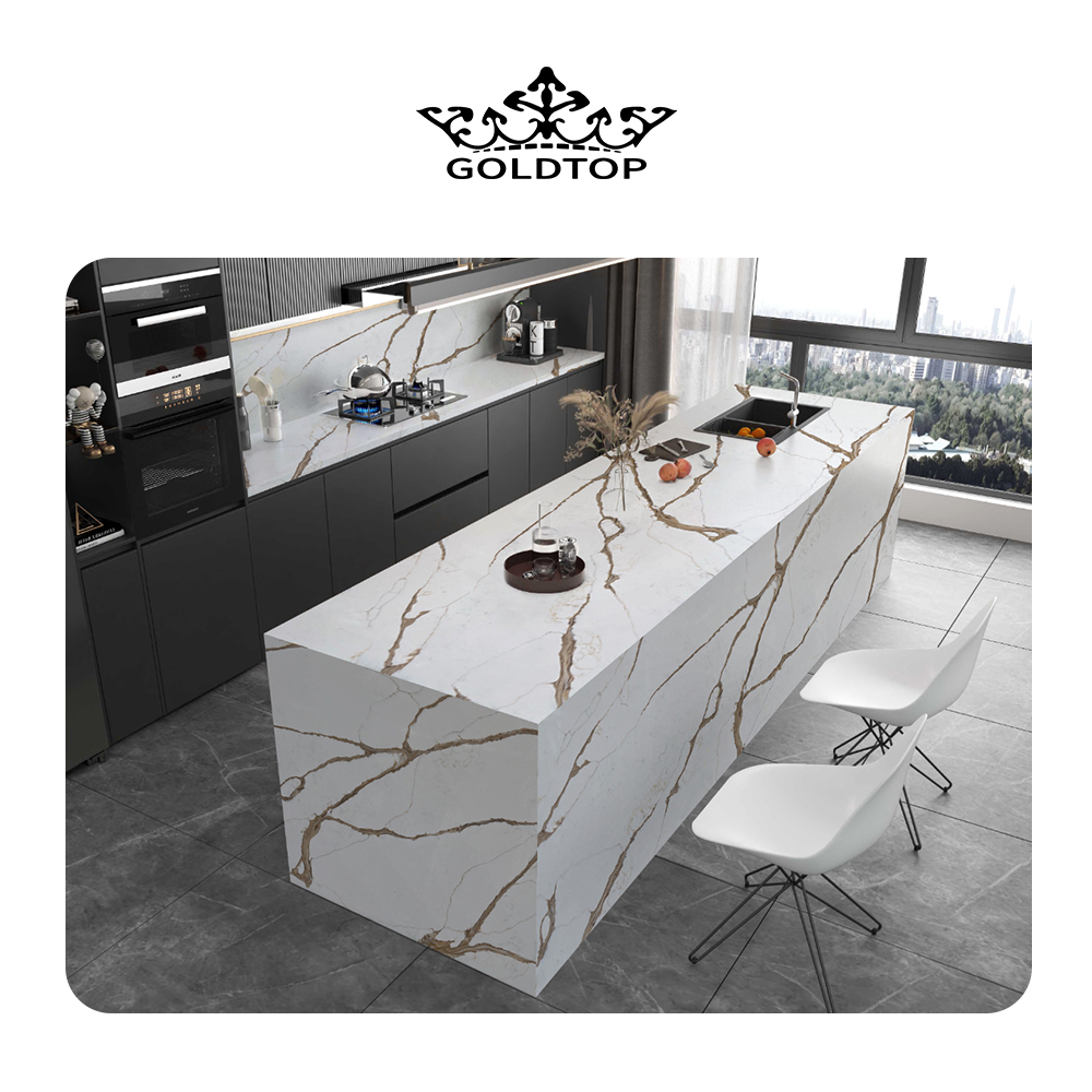 5098 Majestic White Calacatta Quartz Manufacturer