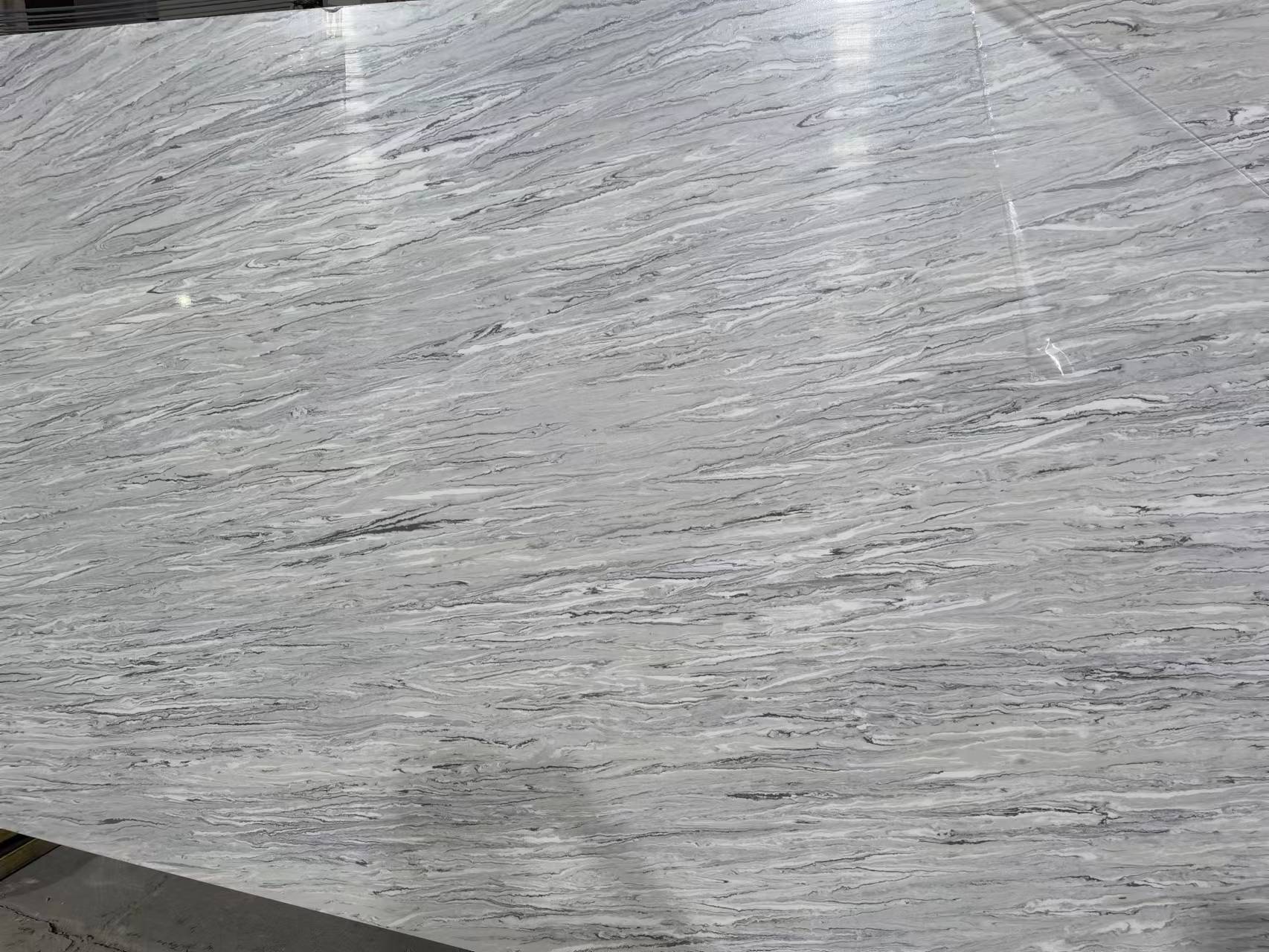 6029 Florence Grey Concrete Quartz Slabs