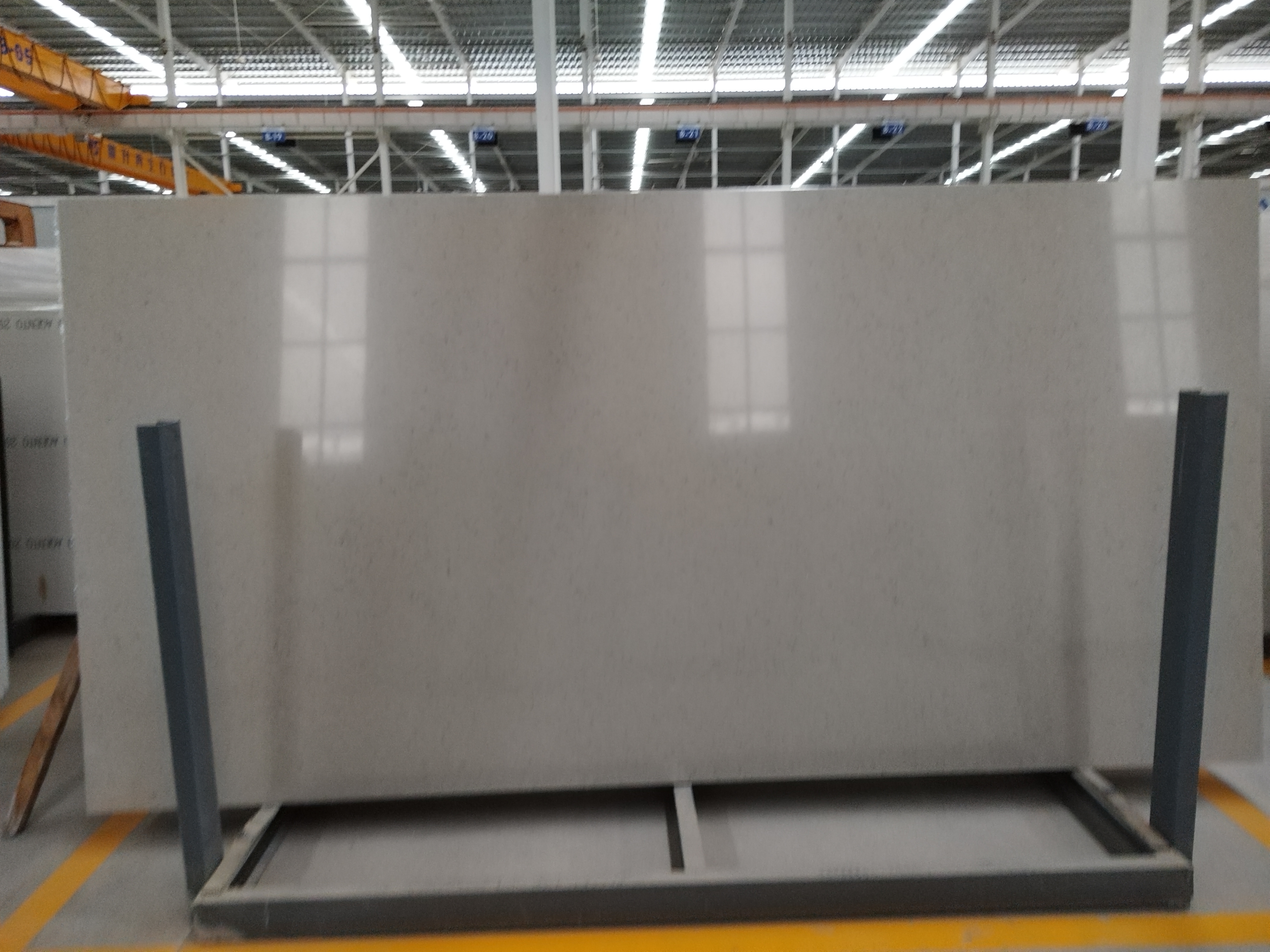 4046 Fossil Grey Marble Quartz Slab