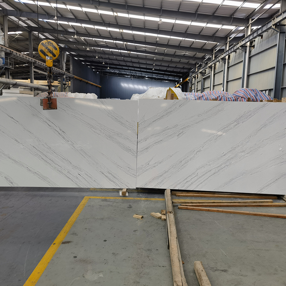 5018 Aristen Blue Calacatta Quartz Factory