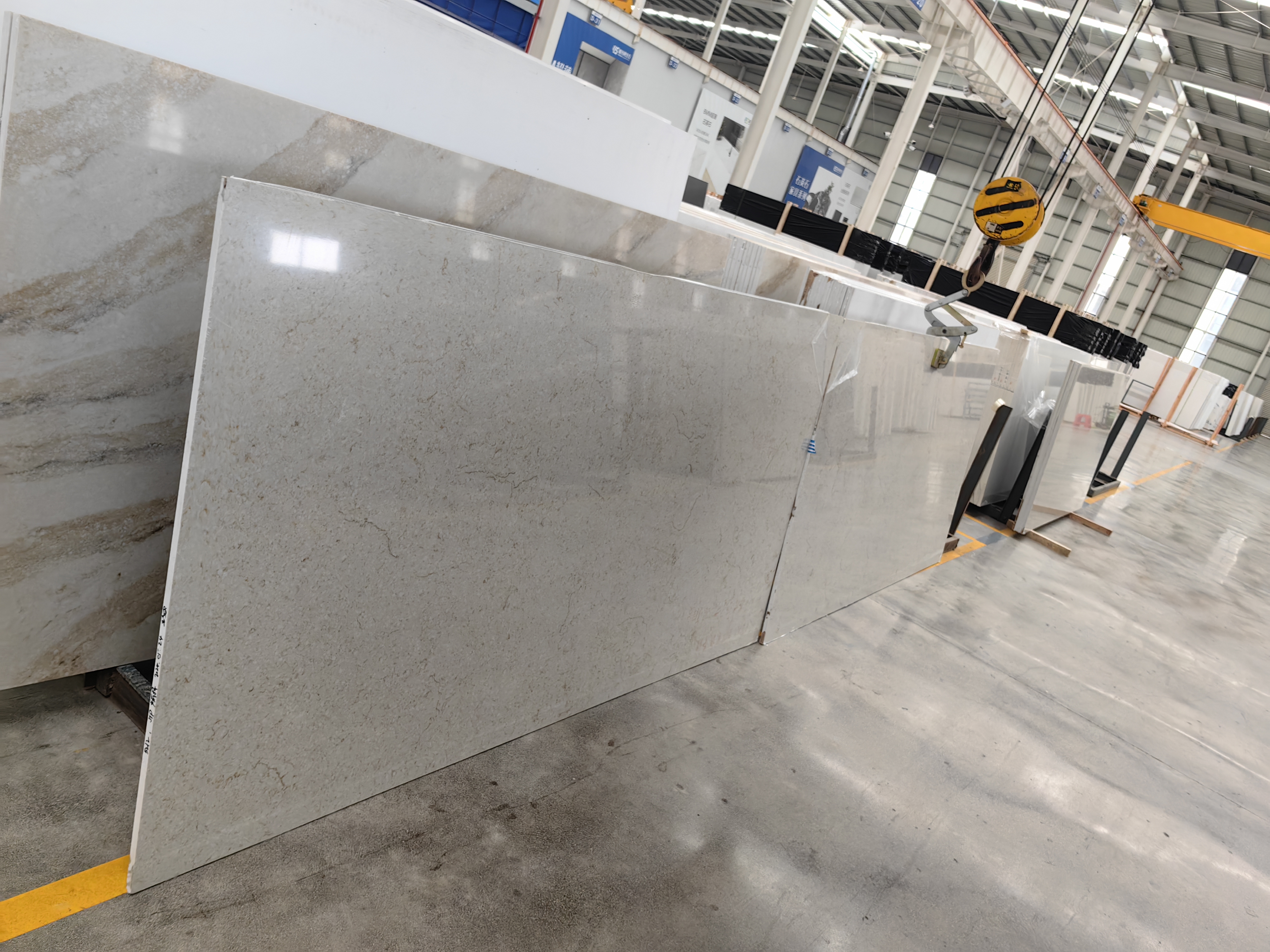 4049 Taj Royale Marble Quartz Slab