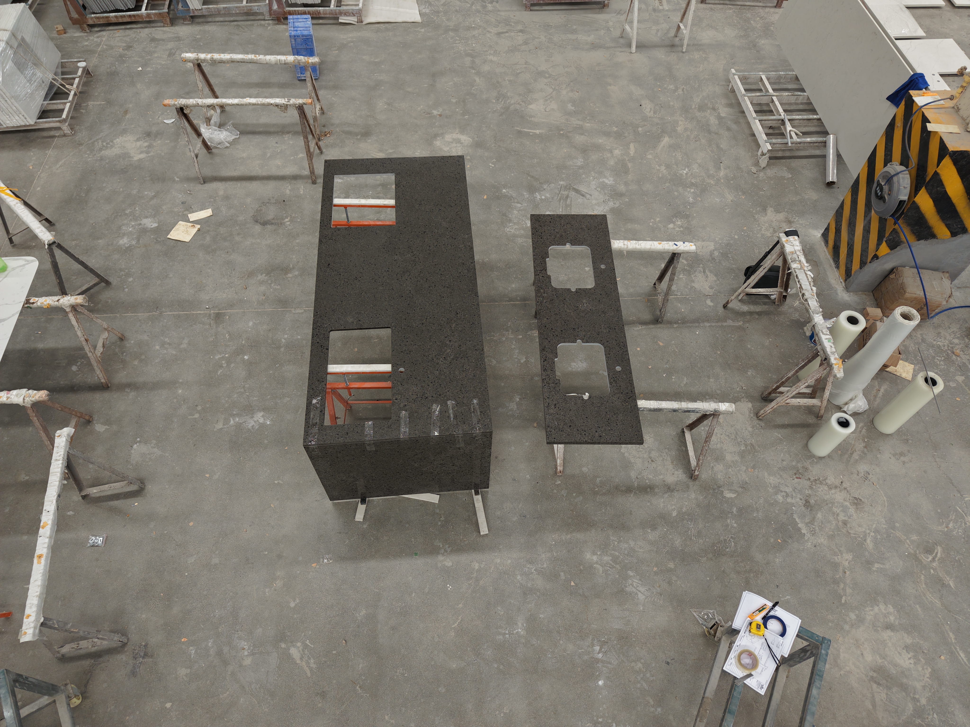 4058 Lagos Azul Marble Quartz Slab