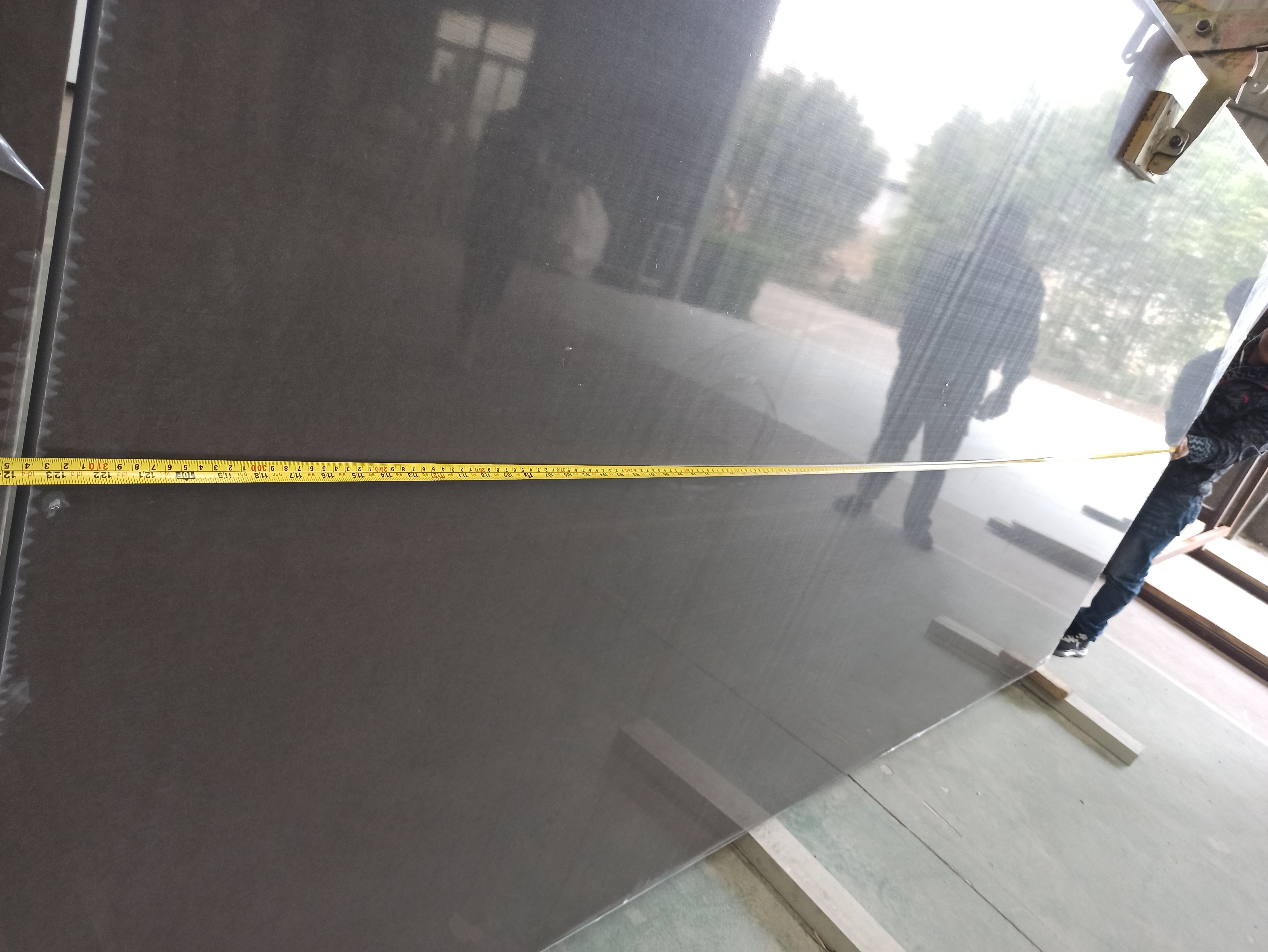 4052 Ariston Grey Marble Quartz Slab