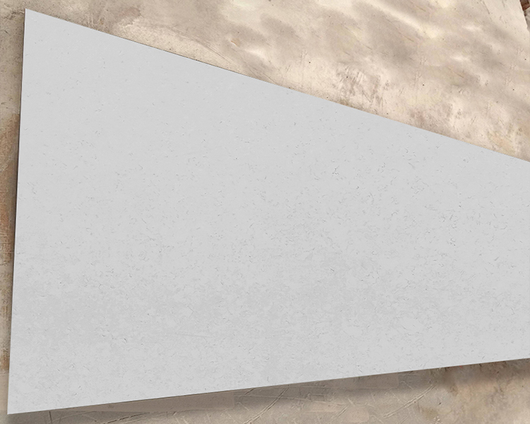 4055 Sandra White Marble Quartz Slab