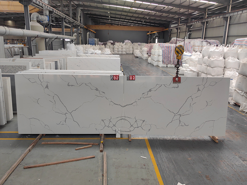5030 Calacatta London White Calacatta Quartz Slabs Factory