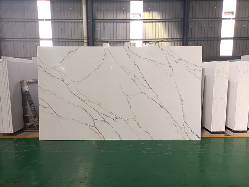 5016 Statuary White Calacatta Quartz Countertops