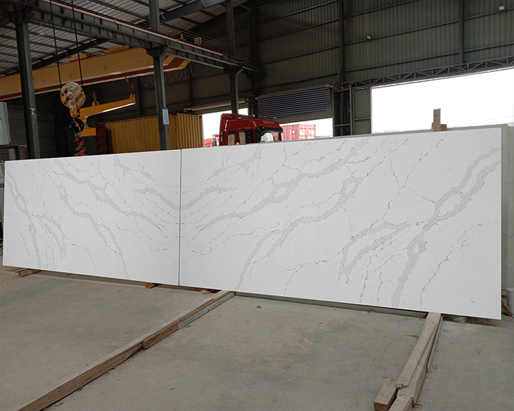 5037 Scotch White Calacatta Classic Quartz Countertops