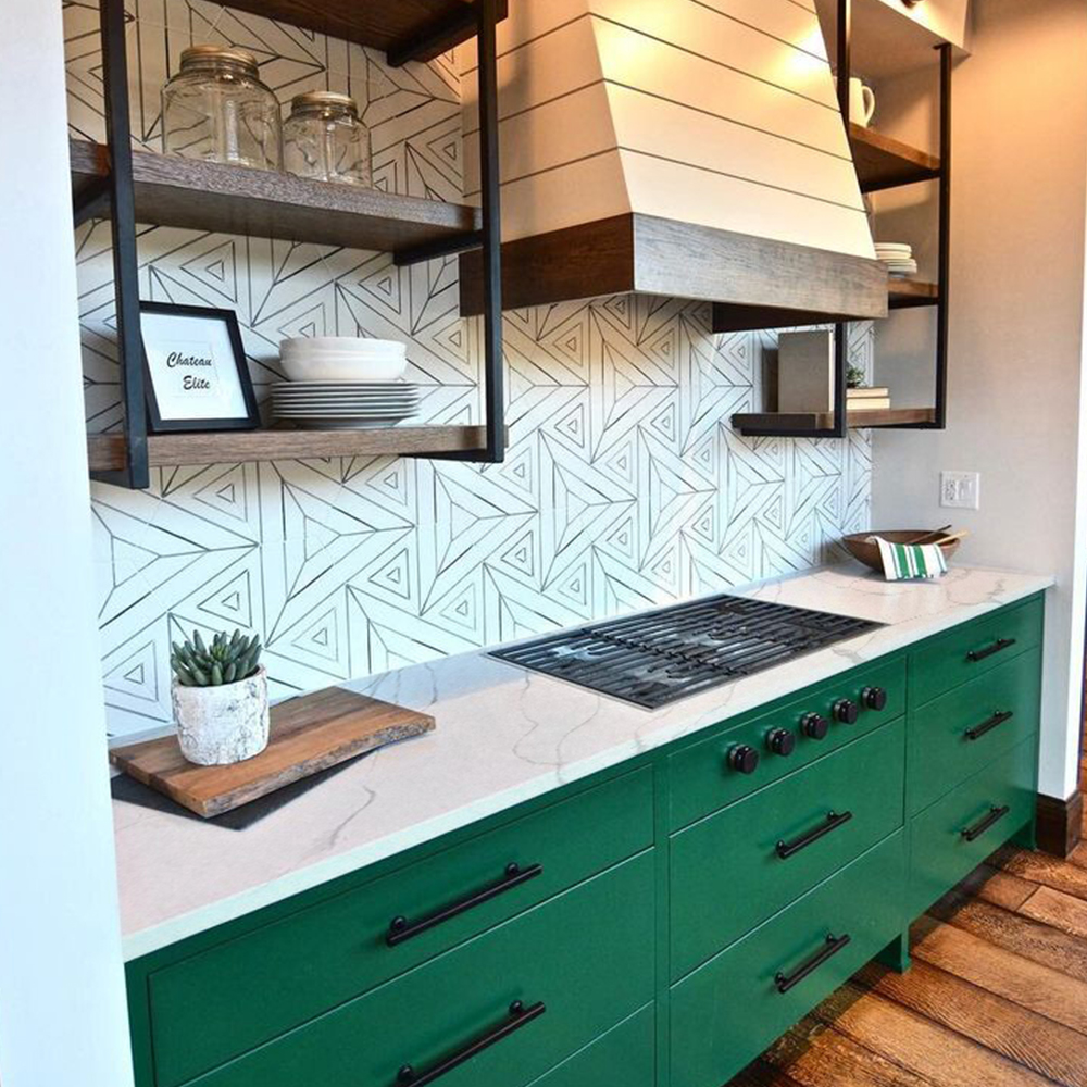 5034 Starry White Calacatta Quartz Countertops Wholesale