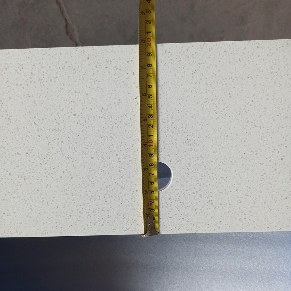 2004 Ice Snow Sparkle Quartz New Product Stone Wholesale