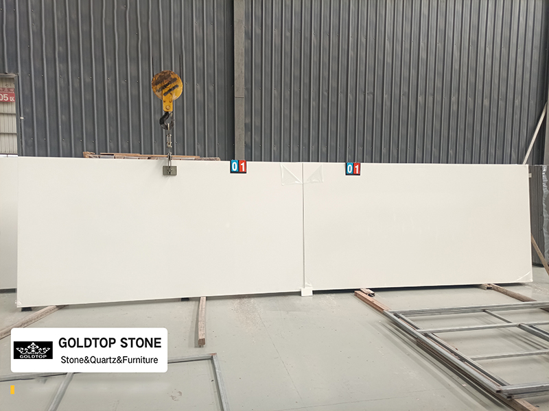 1015 Aspen Ice Quartz Artificial Stone Slab & Tiles Manufacturer