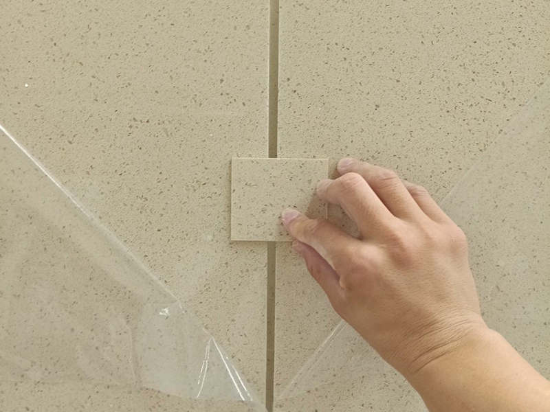 1007 Sparkle Beige Quartz Engineered Quartz For Countertops/ Vanity Tops