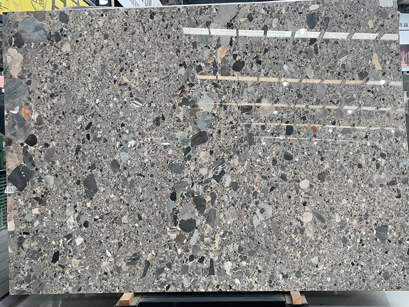 Italy Ceppo Grey Limestone Slab For Wall/ Floor