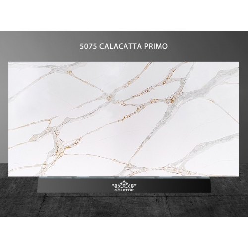5075 Calacatta Primo White Quartz