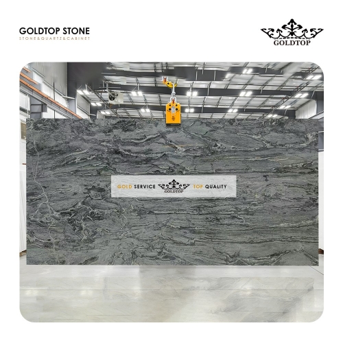 Sea Waves Grey Marble