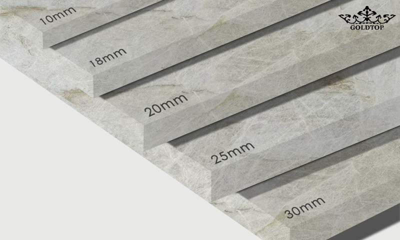 최적의 석재 두께를 선택하는 방법과 그 중요성