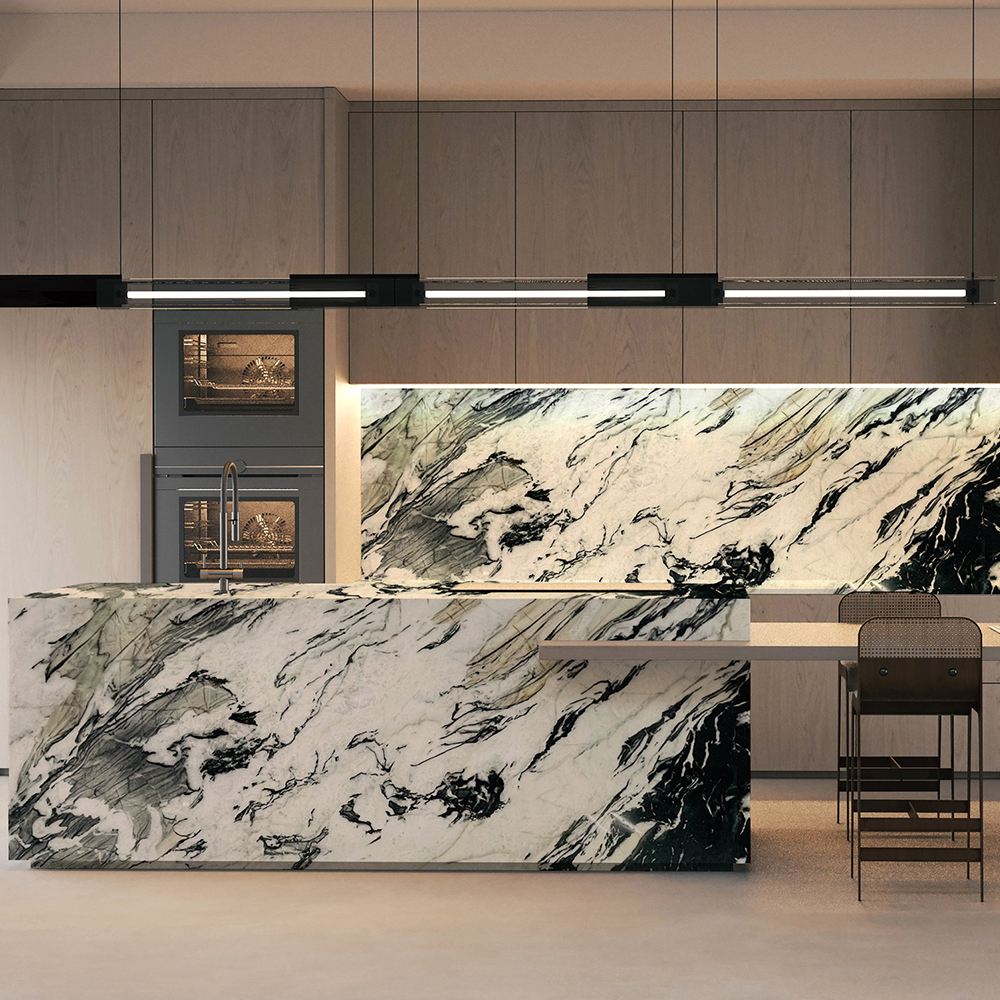 Cristallo Quebec Quartzite 소개: 고급 인테리어 프로젝트의 새로운 표준